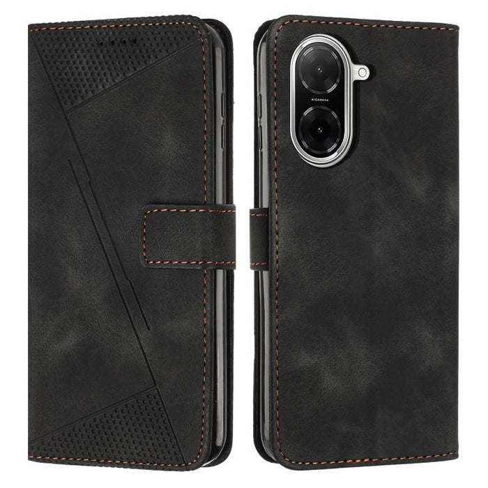 Funda de cuero para teléfono Dream Triangle con cordón largo, For Redmi Note 14 Pro 5G Global, For Redmi Turbo 4 / Xiaomi Poco X7 Pro, For Redmi K80 / K80 Pro, For Redmi Note 14 4G 163.25mm, For Redmi Note 14 5G Global