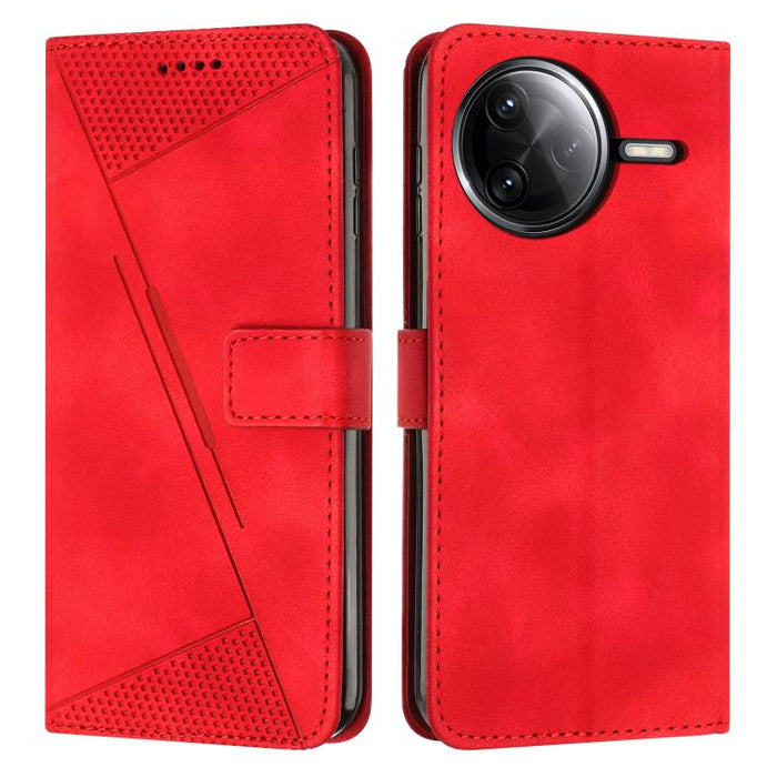 Funda de cuero para teléfono Dream Triangle con cordón largo, For Redmi Note 14 Pro 5G Global, For Redmi Turbo 4 / Xiaomi Poco X7 Pro, For Redmi K80 / K80 Pro, For Redmi Note 14 4G 163.25mm, For Redmi Note 14 5G Global