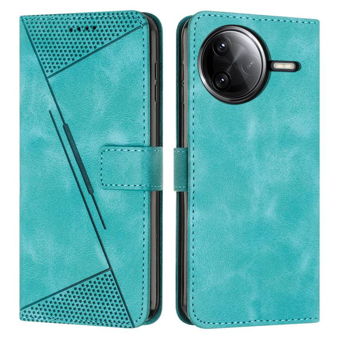 Funda de cuero para teléfono Dream Triangle con cordón largo, For Redmi Note 14 Pro 5G Global, For Redmi Turbo 4 / Xiaomi Poco X7 Pro, For Redmi K80 / K80 Pro, For Redmi Note 14 4G 163.25mm, For Redmi Note 14 5G Global