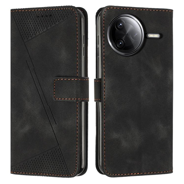 Funda de cuero para teléfono Dream Triangle con cordón largo, For Redmi Note 14 Pro 5G Global, For Redmi Turbo 4 / Xiaomi Poco X7 Pro, For Redmi K80 / K80 Pro, For Redmi Note 14 4G 163.25mm, For Redmi Note 14 5G Global
