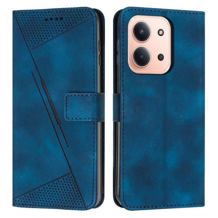 Funda de cuero para teléfono Dream Triangle con cordón largo, For Redmi Note 14 Pro 5G Global, For Redmi Turbo 4 / Xiaomi Poco X7 Pro, For Redmi K80 / K80 Pro, For Redmi Note 14 4G 163.25mm, For Redmi Note 14 5G Global