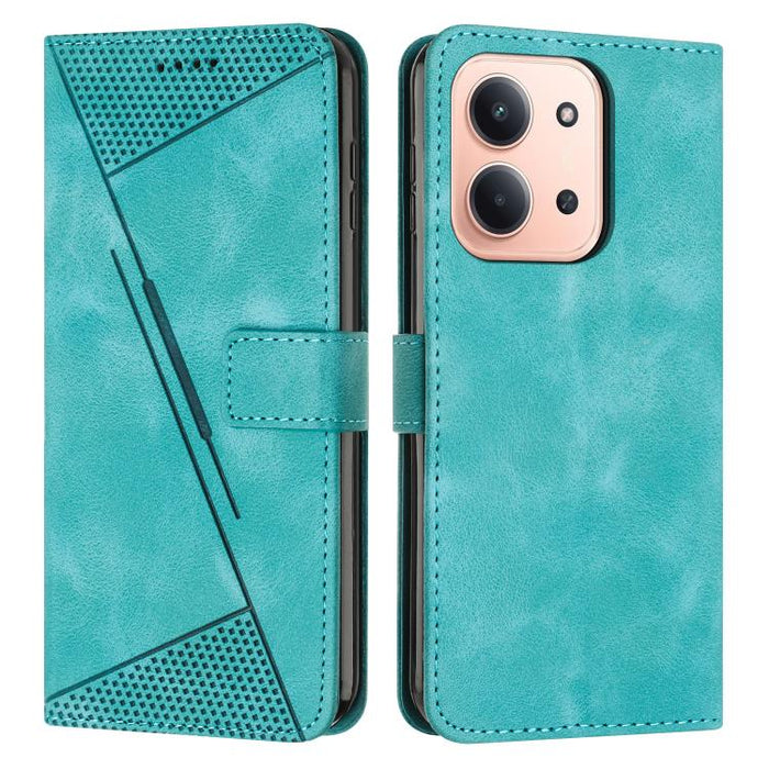 Funda de cuero para teléfono Dream Triangle con cordón largo, For Redmi Note 14 Pro 5G Global, For Redmi Turbo 4 / Xiaomi Poco X7 Pro, For Redmi K80 / K80 Pro, For Redmi Note 14 4G 163.25mm, For Redmi Note 14 5G Global