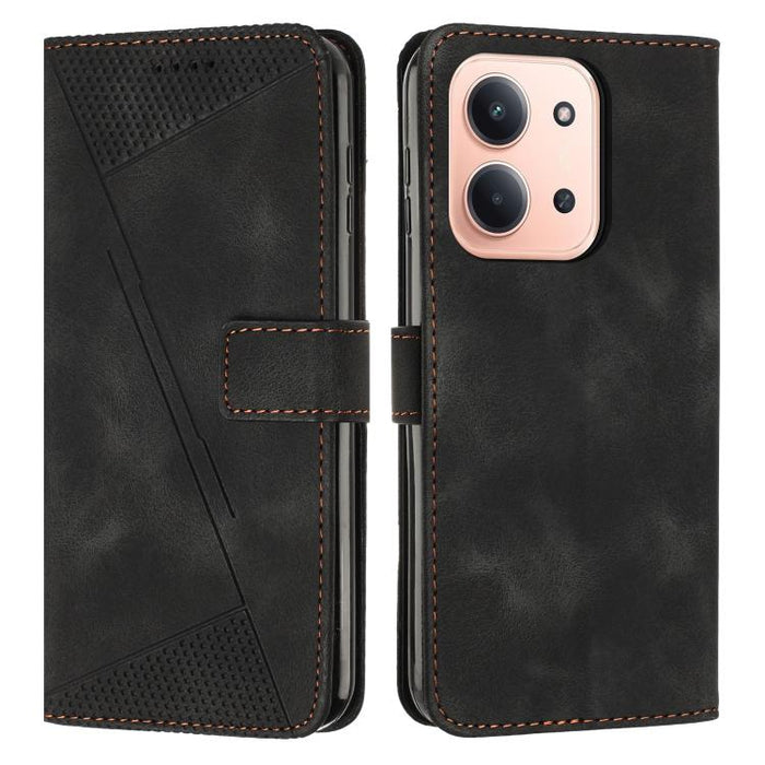 Funda de cuero para teléfono Dream Triangle con cordón largo, For Redmi Note 14 Pro 5G Global, For Redmi Turbo 4 / Xiaomi Poco X7 Pro, For Redmi K80 / K80 Pro, For Redmi Note 14 4G 163.25mm, For Redmi Note 14 5G Global