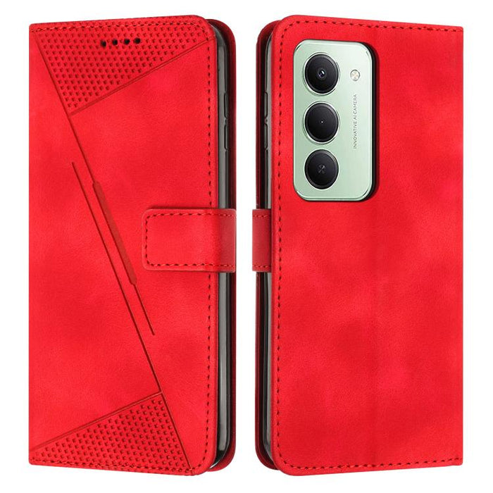 Funda de cuero para teléfono Dream Triangle con cordón largo, For Redmi Note 14 Pro 5G Global, For Redmi Turbo 4 / Xiaomi Poco X7 Pro, For Redmi K80 / K80 Pro, For Redmi Note 14 4G 163.25mm, For Redmi Note 14 5G Global