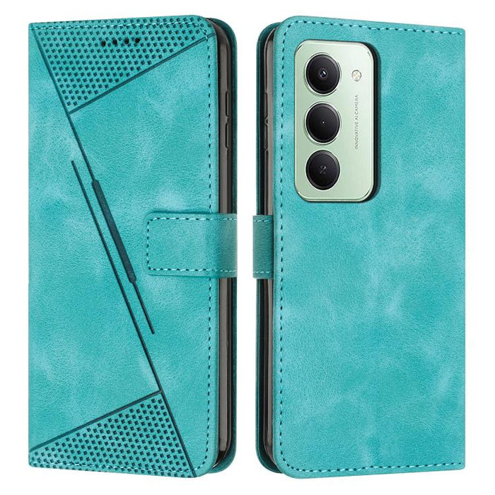 Funda de cuero para teléfono Dream Triangle con cordón largo, For Redmi Note 14 Pro 5G Global, For Redmi Turbo 4 / Xiaomi Poco X7 Pro, For Redmi K80 / K80 Pro, For Redmi Note 14 4G 163.25mm, For Redmi Note 14 5G Global