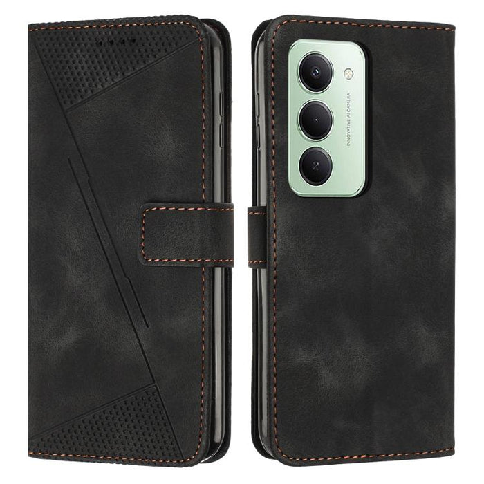 Funda de cuero para teléfono Dream Triangle con cordón largo, For Redmi Note 14 Pro 5G Global, For Redmi Turbo 4 / Xiaomi Poco X7 Pro, For Redmi K80 / K80 Pro, For Redmi Note 14 4G 163.25mm, For Redmi Note 14 5G Global