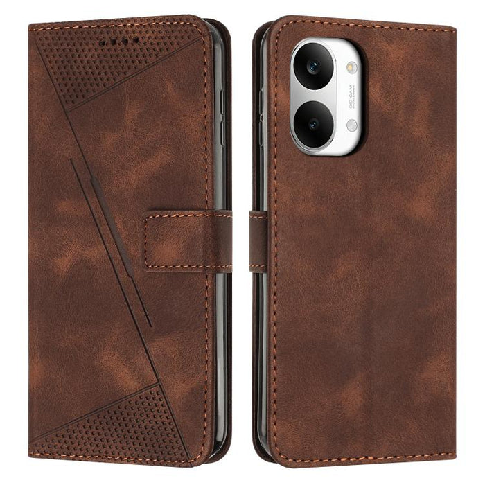 Funda de cuero para teléfono Dream Triangle con cordón largo, For Redmi 15a 5G, For Redmi A7 Pro 4G 171mm, For Redmi Turbo 5 Max / Poco X8 Pro Max 5G, For Redmi Turbo 5 / Poco X8 Pro 5G, For Redmi Note 15 Pro+ 5G Global 163.3mm                         ...