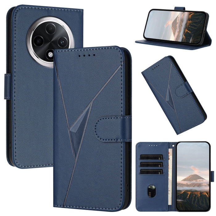 Estuche para teléfono de cuero con cierre de hebilla y diseño de triángulos, For Redmi Turbo 4 / Poco X7 Pro, For Redmi Note 14 Pro 4G, For Redmi Note 14 4G 163.25mm, For Redmi A3 Pro, For Redmi Note 14 5G, For Redmi Note 14 Pro+ 5G, For Redmi 14C 4G  ...