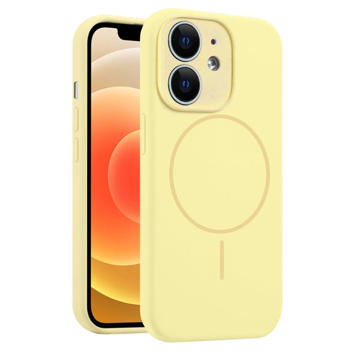Funda para teléfono MagSafe de silicona líquida con orificios finos, For iPhone 14 Pro Max, For iPhone 13 Pro Max, For iPhone 13 Pro, For iPhone 13, For iPhone 12, For iPhone 12 Pro Max, For iPhone 12 Pro