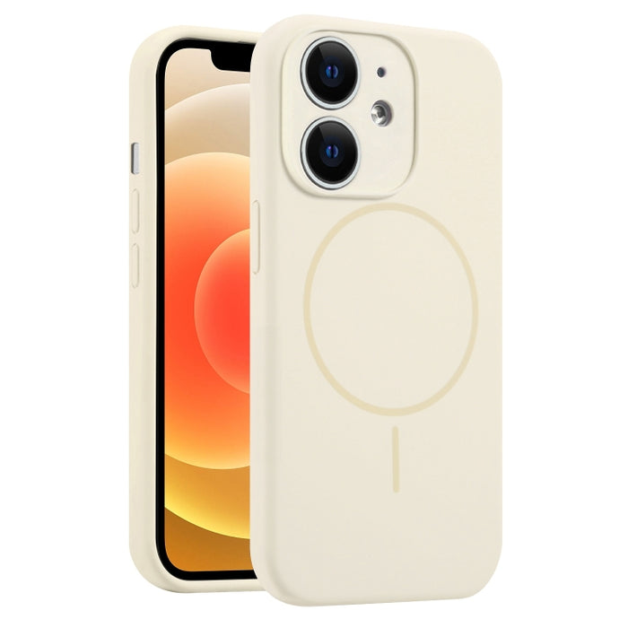 Funda para teléfono MagSafe de silicona líquida con orificios finos, For iPhone 14 Pro Max, For iPhone 13 Pro Max, For iPhone 13 Pro, For iPhone 13, For iPhone 12, For iPhone 12 Pro Max, For iPhone 12 Pro