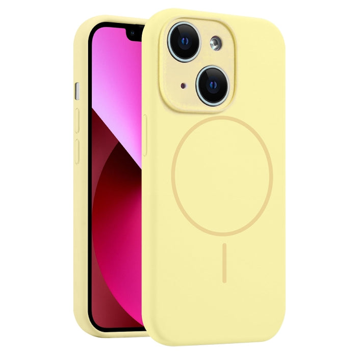 Funda para teléfono MagSafe de silicona líquida con orificios finos, For iPhone 14 Pro Max, For iPhone 13 Pro Max, For iPhone 13 Pro, For iPhone 13, For iPhone 12, For iPhone 12 Pro Max, For iPhone 12 Pro