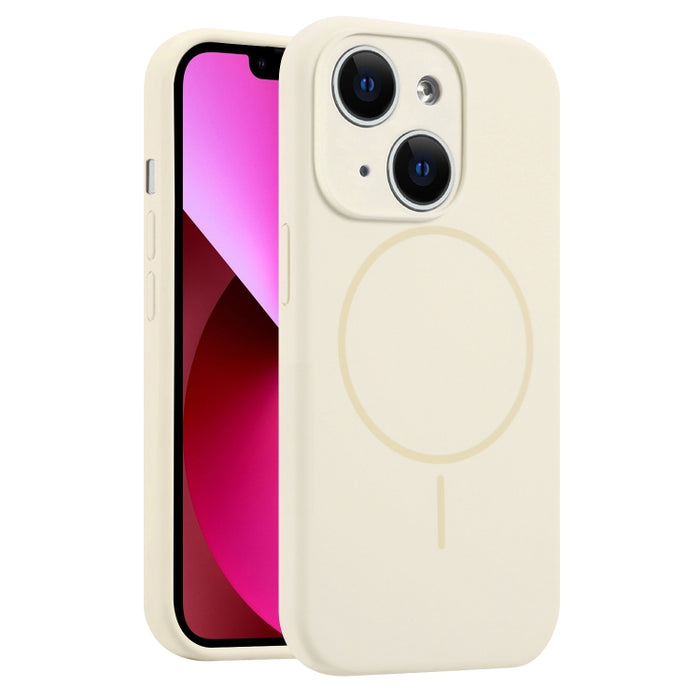 Funda para teléfono MagSafe de silicona líquida con orificios finos, For iPhone 14 Pro Max, For iPhone 13 Pro Max, For iPhone 13 Pro, For iPhone 13, For iPhone 12, For iPhone 12 Pro Max, For iPhone 12 Pro