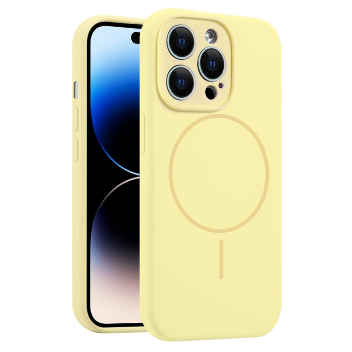 Funda para teléfono MagSafe de silicona líquida con orificios finos, For iPhone 14 Pro Max, For iPhone 13 Pro Max, For iPhone 13 Pro, For iPhone 13, For iPhone 12, For iPhone 12 Pro Max, For iPhone 12 Pro