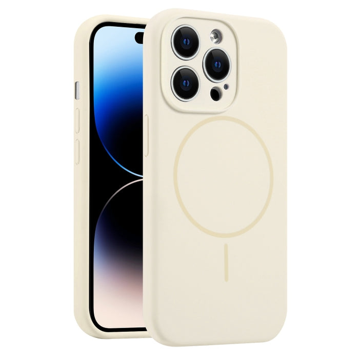 Funda para teléfono MagSafe de silicona líquida con orificios finos, For iPhone 14 Pro Max, For iPhone 13 Pro Max, For iPhone 13 Pro, For iPhone 13, For iPhone 12, For iPhone 12 Pro Max, For iPhone 12 Pro