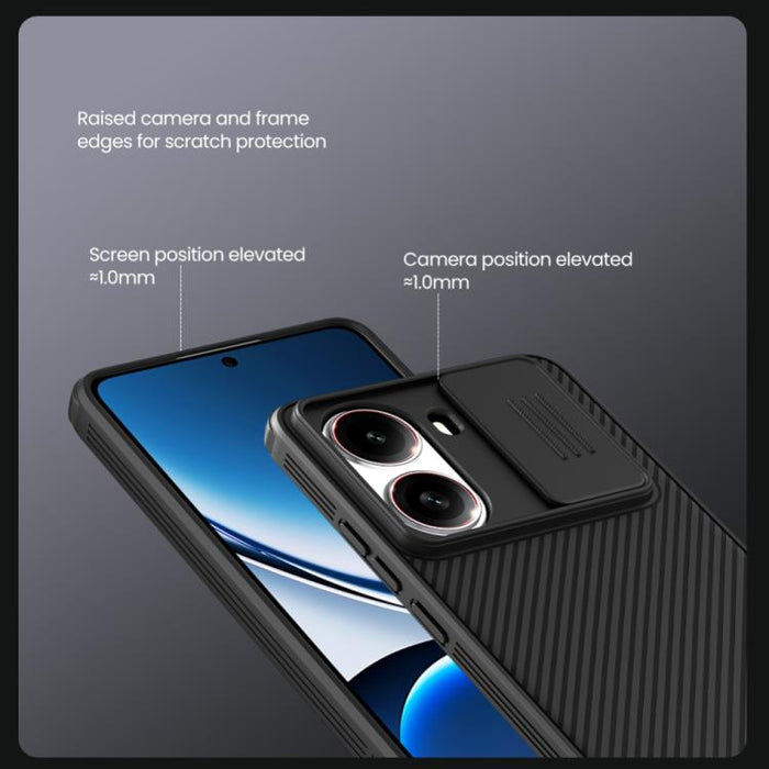 Funda para teléfono para PC NILLKIN CamShield Pro, For Redmi Turbo 4, For Redmi Note 14 Pro+ 5G, For Redmi Note 14 Pro 5G