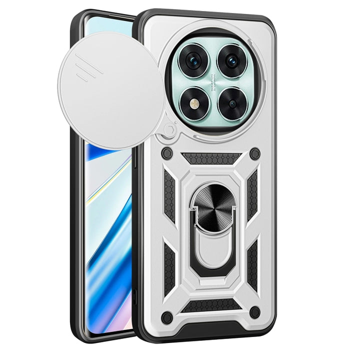 Funda para teléfono de TPU+PC con diseño de cubierta de cámara deslizante, For Redmi A7 Pro 4G / Poco C85x, For Redmi Note 15 Pro+ 5G Global 163.3mm, For Redmi Note 15 5G / 4G Global 164mm, For Redmi Note 15 Pro 5G Global 163.6mm                       ...
