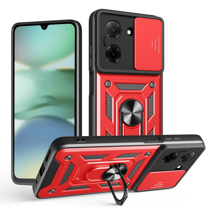 Funda para teléfono de TPU+PC con diseño de cubierta de cámara deslizante, For Redmi A7 Pro 4G / Poco C85x, For Redmi Note 15 Pro+ 5G Global 163.3mm, For Redmi Note 15 5G / 4G Global 164mm, For Redmi Note 15 Pro 5G Global 163.6mm                       ...
