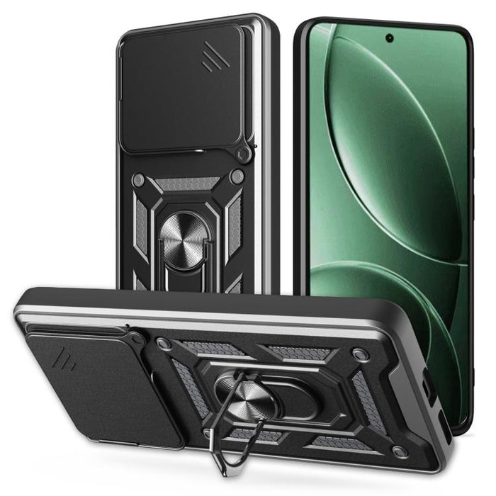 Funda para teléfono de TPU+PC con diseño de cubierta de cámara deslizante, For Redmi 12 5G