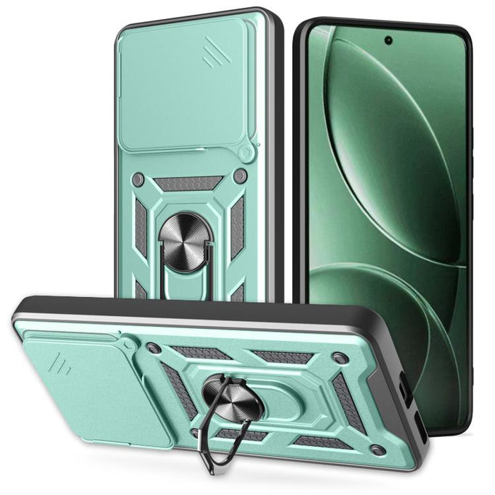 Funda para teléfono de TPU+PC con diseño de cubierta de cámara deslizante, For Redmi 12 5G
