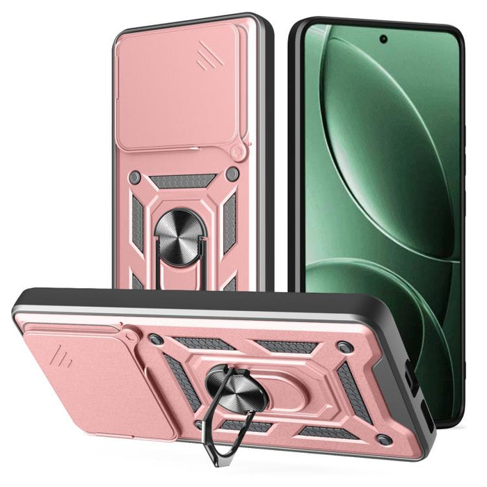 Funda para teléfono de TPU+PC con diseño de cubierta de cámara deslizante, For Redmi 12 5G