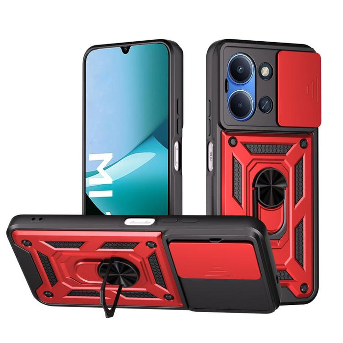 Funda para teléfono de TPU+PC con diseño de cubierta de cámara deslizante, For Redmi A7 Pro 4G / Poco C85x, For Redmi Note 15 Pro+ 5G Global 163.3mm, For Redmi Note 15 5G / 4G Global 164mm, For Redmi Note 15 Pro 5G Global 163.6mm                       ...