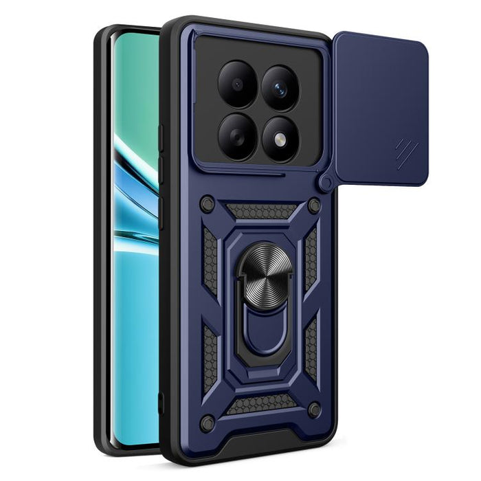 Funda para teléfono de TPU+PC con diseño de cubierta de cámara deslizante, For Redmi A7 Pro 4G / Poco C85x, For Redmi Note 15 Pro+ 5G Global 163.3mm, For Redmi Note 15 5G / 4G Global 164mm, For Redmi Note 15 Pro 5G Global 163.6mm                       ...