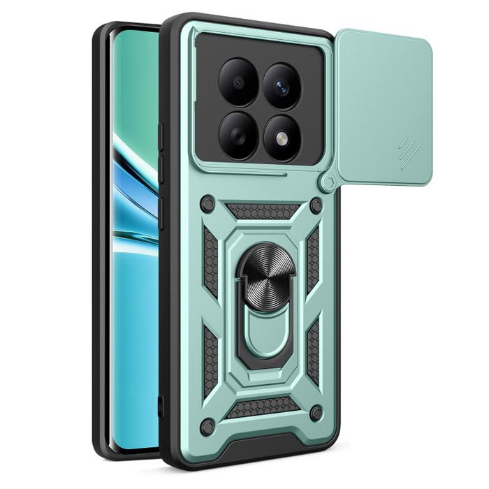 Funda para teléfono de TPU+PC con diseño de cubierta de cámara deslizante, For Redmi A7 Pro 4G / Poco C85x, For Redmi Note 15 Pro+ 5G Global 163.3mm, For Redmi Note 15 5G / 4G Global 164mm, For Redmi Note 15 Pro 5G Global 163.6mm                       ...
