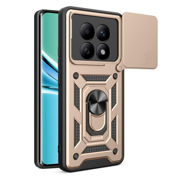 Funda para teléfono de TPU+PC con diseño de cubierta de cámara deslizante, For Redmi A7 Pro 4G / Poco C85x, For Redmi Note 15 Pro+ 5G Global 163.3mm, For Redmi Note 15 5G / 4G Global 164mm, For Redmi Note 15 Pro 5G Global 163.6mm                       ...