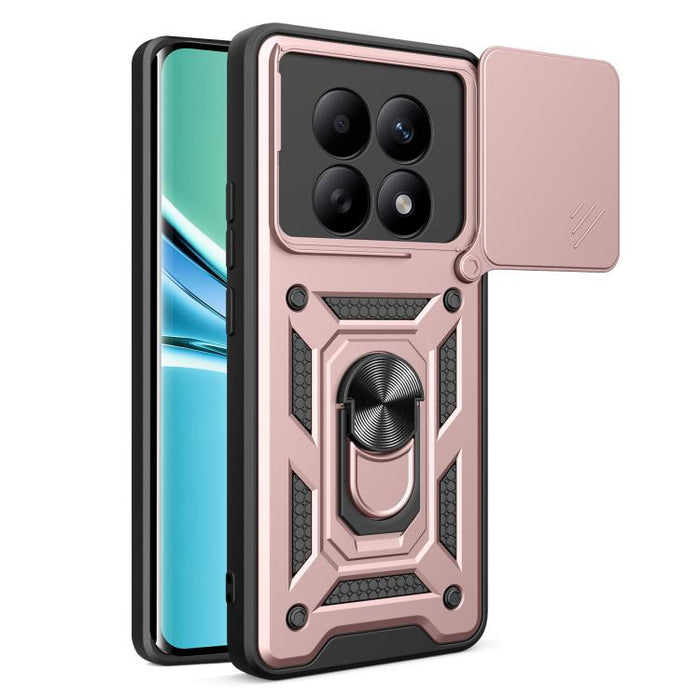 Funda para teléfono de TPU+PC con diseño de cubierta de cámara deslizante, For Redmi A7 Pro 4G / Poco C85x, For Redmi Note 15 Pro+ 5G Global 163.3mm, For Redmi Note 15 5G / 4G Global 164mm, For Redmi Note 15 Pro 5G Global 163.6mm                       ...
