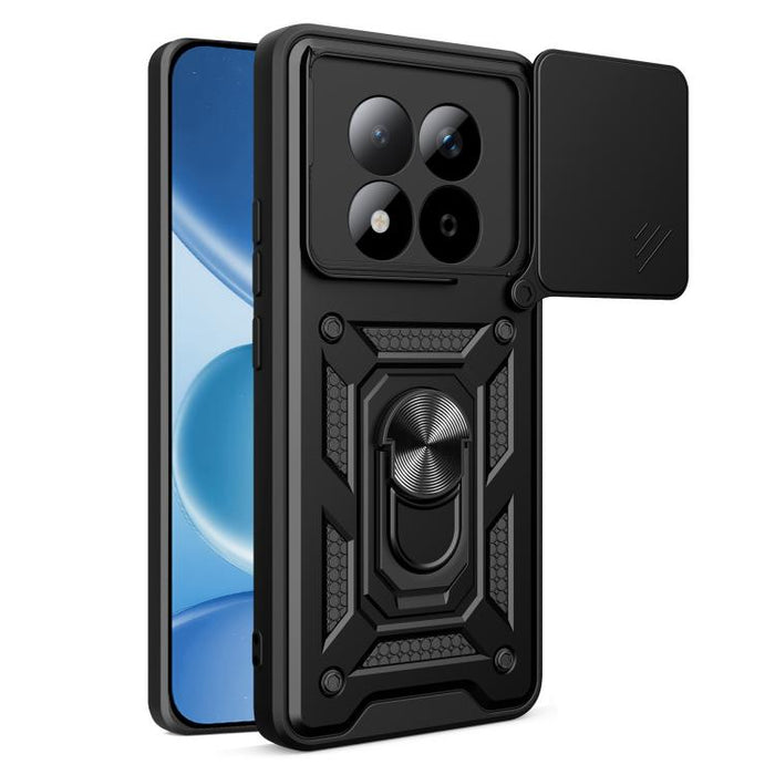 Funda para teléfono de TPU+PC con diseño de cubierta de cámara deslizante, For Redmi A7 Pro 4G / Poco C85x, For Redmi Note 15 Pro+ 5G Global 163.3mm, For Redmi Note 15 5G / 4G Global 164mm, For Redmi Note 15 Pro 5G Global 163.6mm                       ...