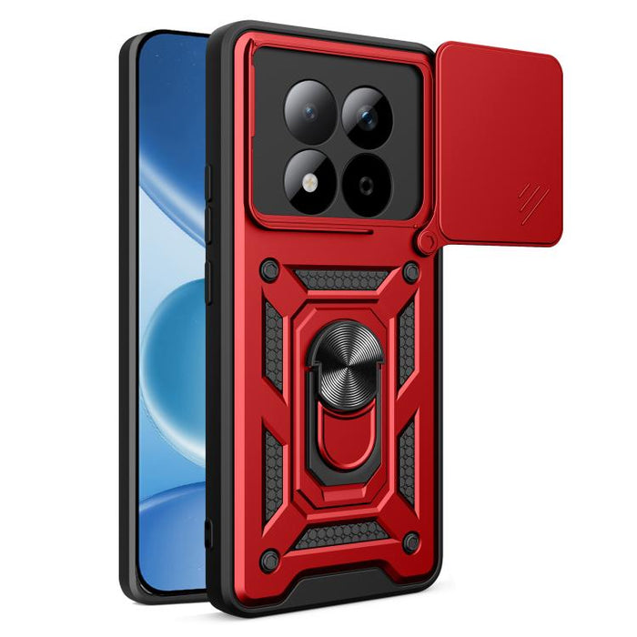 Funda para teléfono de TPU+PC con diseño de cubierta de cámara deslizante, For Redmi A7 Pro 4G / Poco C85x, For Redmi Note 15 Pro+ 5G Global 163.3mm, For Redmi Note 15 5G / 4G Global 164mm, For Redmi Note 15 Pro 5G Global 163.6mm                       ...