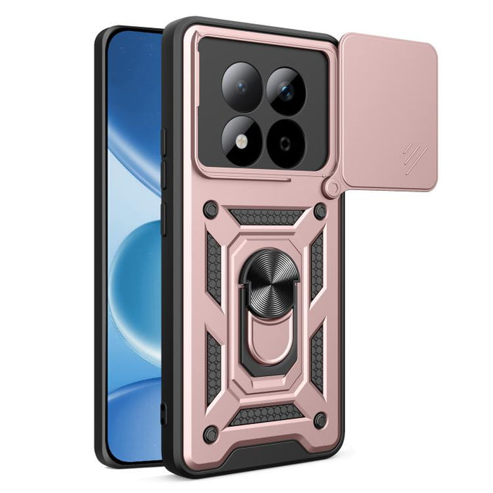 Funda para teléfono de TPU+PC con diseño de cubierta de cámara deslizante, For Redmi A7 Pro 4G / Poco C85x, For Redmi Note 15 Pro+ 5G Global 163.3mm, For Redmi Note 15 5G / 4G Global 164mm, For Redmi Note 15 Pro 5G Global 163.6mm                       ...