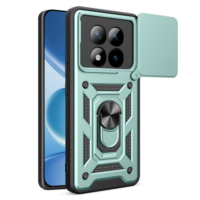 Funda para teléfono de TPU+PC con diseño de cubierta de cámara deslizante, For Redmi A7 Pro 4G / Poco C85x, For Redmi Note 15 Pro+ 5G Global 163.3mm, For Redmi Note 15 5G / 4G Global 164mm, For Redmi Note 15 Pro 5G Global 163.6mm                       ...