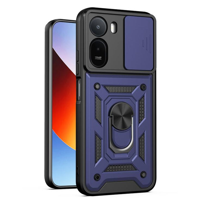 Funda para teléfono de TPU+PC con diseño de cubierta de cámara deslizante, For Redmi A7 Pro 4G / Poco C85x, For Redmi Note 15 Pro+ 5G Global 163.3mm, For Redmi Note 15 5G / 4G Global 164mm, For Redmi Note 15 Pro 5G Global 163.6mm                       ...