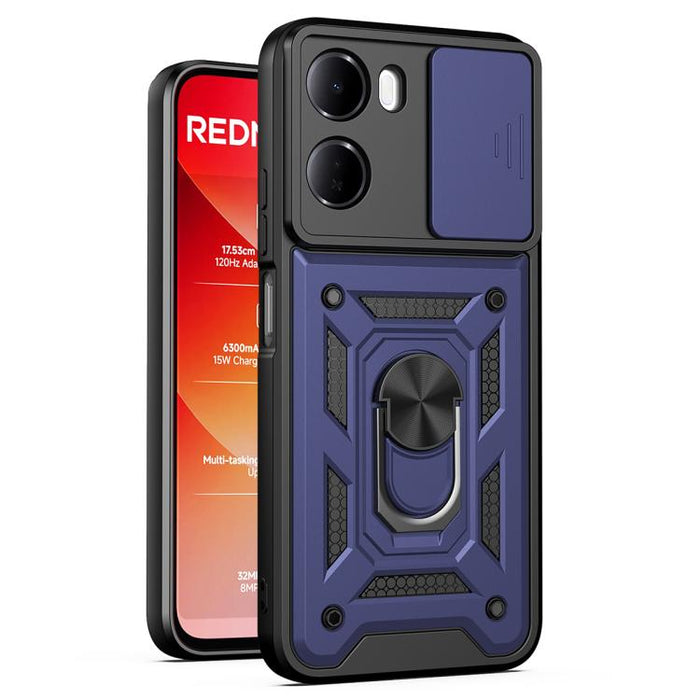 Funda para teléfono de TPU+PC con diseño de cubierta de cámara deslizante, For Redmi A7 Pro 4G / Poco C85x, For Redmi Note 15 Pro+ 5G Global 163.3mm, For Redmi Note 15 5G / 4G Global 164mm, For Redmi Note 15 Pro 5G Global 163.6mm                       ...