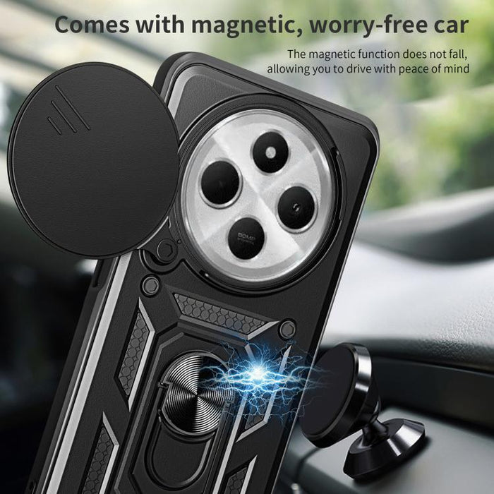 Funda para teléfono de TPU+PC con diseño de cubierta de cámara deslizante, For Redmi A7 Pro 4G / Poco C85x, For Redmi Note 15 Pro+ 5G Global 163.3mm, For Redmi Note 15 5G / 4G Global 164mm, For Redmi Note 15 Pro 5G Global 163.6mm                       ...
