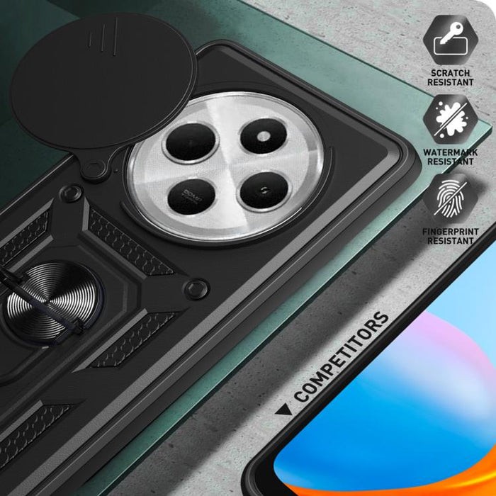 Funda para teléfono de TPU+PC con diseño de cubierta de cámara deslizante, For Redmi A7 Pro 4G / Poco C85x, For Redmi Note 15 Pro+ 5G Global 163.3mm, For Redmi Note 15 5G / 4G Global 164mm, For Redmi Note 15 Pro 5G Global 163.6mm                       ...