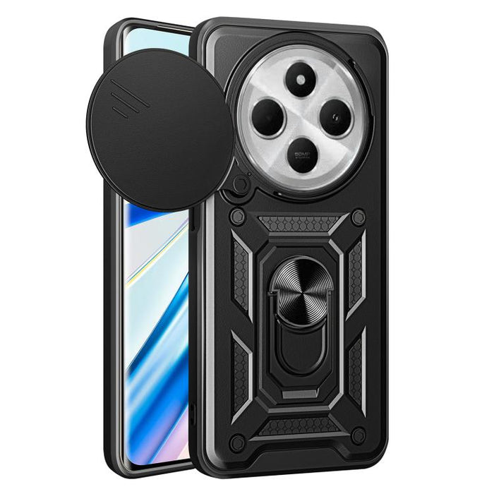 Funda para teléfono de TPU+PC con diseño de cubierta de cámara deslizante, For Redmi A7 Pro 4G / Poco C85x, For Redmi Note 15 Pro+ 5G Global 163.3mm, For Redmi Note 15 5G / 4G Global 164mm, For Redmi Note 15 Pro 5G Global 163.6mm                       ...