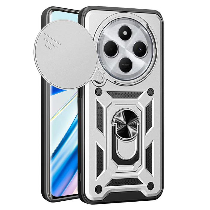 Funda para teléfono de TPU+PC con diseño de cubierta de cámara deslizante, For Redmi A7 Pro 4G / Poco C85x, For Redmi Note 15 Pro+ 5G Global 163.3mm, For Redmi Note 15 5G / 4G Global 164mm, For Redmi Note 15 Pro 5G Global 163.6mm                       ...