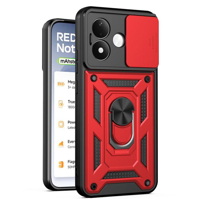 Funda para teléfono de TPU+PC con diseño de cubierta de cámara deslizante, For Redmi A7 Pro 4G / Poco C85x, For Redmi Note 15 Pro+ 5G Global 163.3mm, For Redmi Note 15 5G / 4G Global 164mm, For Redmi Note 15 Pro 5G Global 163.6mm                       ...