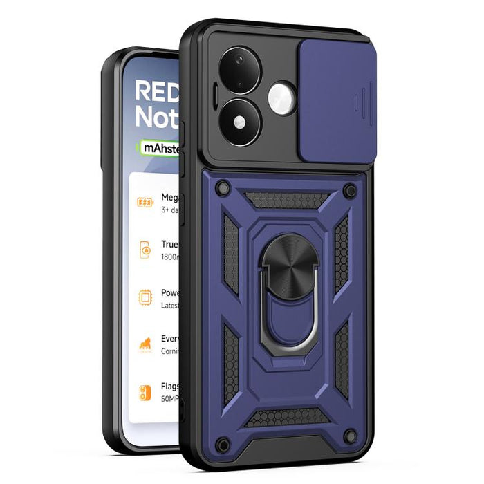 Funda para teléfono de TPU+PC con diseño de cubierta de cámara deslizante, For Redmi A7 Pro 4G / Poco C85x, For Redmi Note 15 Pro+ 5G Global 163.3mm, For Redmi Note 15 5G / 4G Global 164mm, For Redmi Note 15 Pro 5G Global 163.6mm                       ...