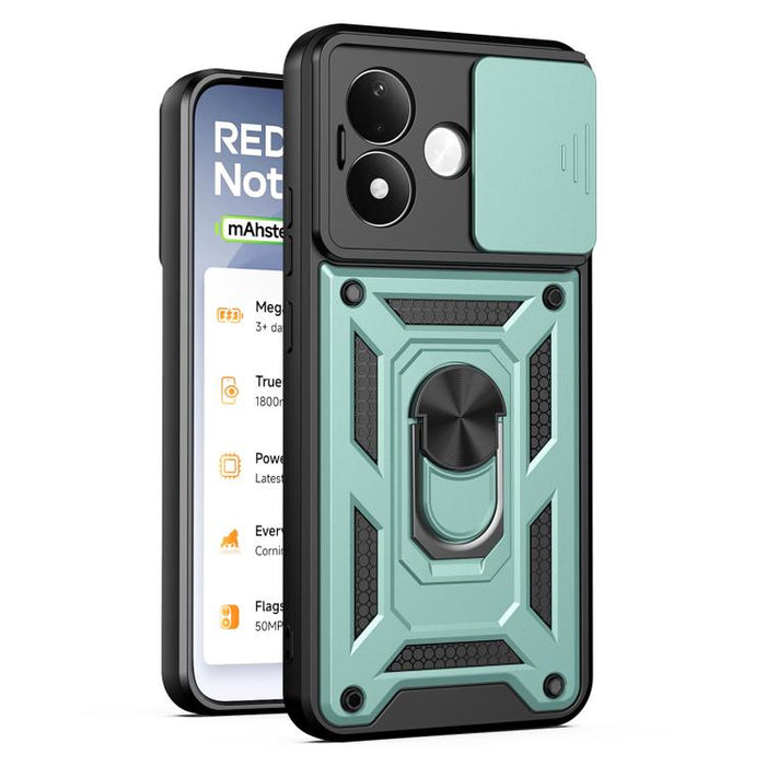 Funda para teléfono de TPU+PC con diseño de cubierta de cámara deslizante, For Redmi A7 Pro 4G / Poco C85x, For Redmi Note 15 Pro+ 5G Global 163.3mm, For Redmi Note 15 5G / 4G Global 164mm, For Redmi Note 15 Pro 5G Global 163.6mm                       ...
