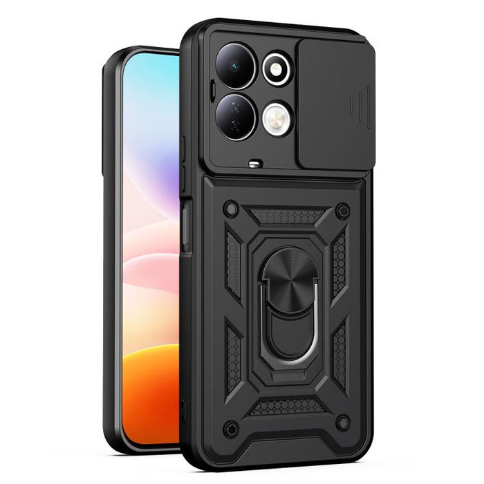 Funda para teléfono de TPU+PC con diseño de cubierta de cámara deslizante, For Redmi A7 Pro 4G / Poco C85x, For Redmi Note 15 Pro+ 5G Global 163.3mm, For Redmi Note 15 5G / 4G Global 164mm, For Redmi Note 15 Pro 5G Global 163.6mm                       ...
