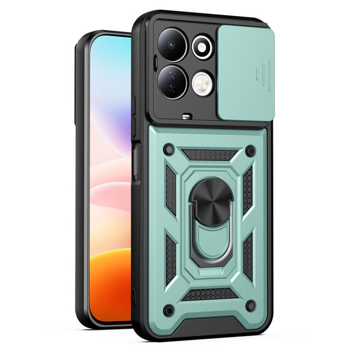 Funda para teléfono de TPU+PC con diseño de cubierta de cámara deslizante, For Redmi A7 Pro 4G / Poco C85x, For Redmi Note 15 Pro+ 5G Global 163.3mm, For Redmi Note 15 5G / 4G Global 164mm, For Redmi Note 15 Pro 5G Global 163.6mm                       ...