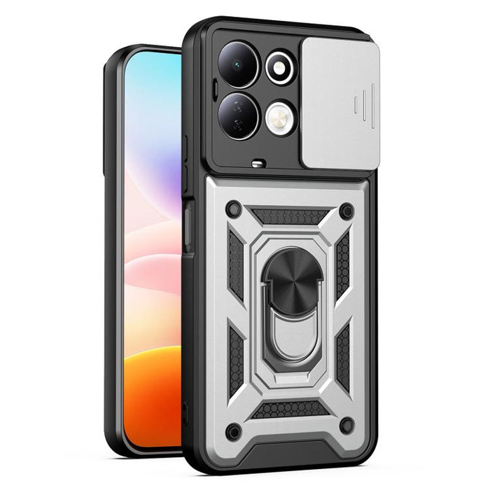 Funda para teléfono de TPU+PC con diseño de cubierta de cámara deslizante, For Redmi A7 Pro 4G / Poco C85x, For Redmi Note 15 Pro+ 5G Global 163.3mm, For Redmi Note 15 5G / 4G Global 164mm, For Redmi Note 15 Pro 5G Global 163.6mm                       ...