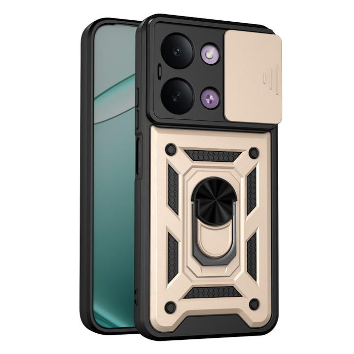 Funda para teléfono de TPU+PC con diseño de cubierta de cámara deslizante, For Redmi A7 Pro 4G / Poco C85x, For Redmi Note 15 Pro+ 5G Global 163.3mm, For Redmi Note 15 5G / 4G Global 164mm, For Redmi Note 15 Pro 5G Global 163.6mm                       ...