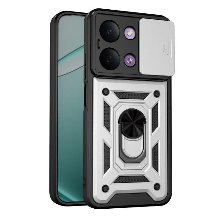 Funda para teléfono de TPU+PC con diseño de cubierta de cámara deslizante, For Redmi A7 Pro 4G / Poco C85x, For Redmi Note 15 Pro+ 5G Global 163.3mm, For Redmi Note 15 5G / 4G Global 164mm, For Redmi Note 15 Pro 5G Global 163.6mm                       ...