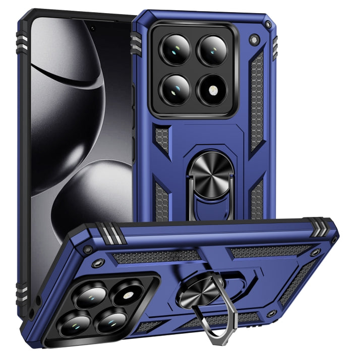 Funda para teléfono de TPU + PC a prueba de golpes con soporte, For Xiaomi 17 Pro Max, For Xiaomi 17 Pro, For Xiaomi 17, For Xiaomi 15 Pro, For Xiaomi 15, For Xiaomi 14T Pro, For Xiaomi 14T