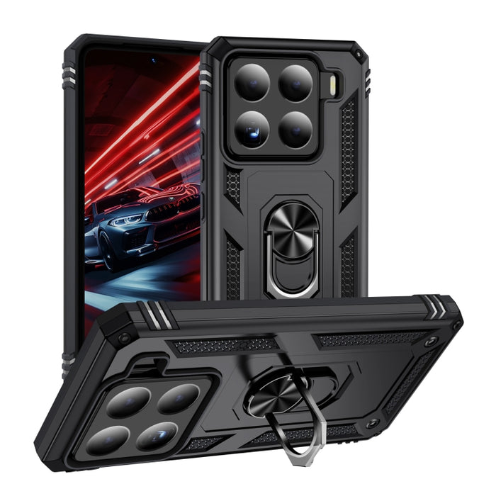 Funda para teléfono de TPU + PC a prueba de golpes con soporte, For Xiaomi 17 Pro Max, For Xiaomi 17 Pro, For Xiaomi 17, For Xiaomi 15 Pro, For Xiaomi 15, For Xiaomi 14T Pro, For Xiaomi 14T