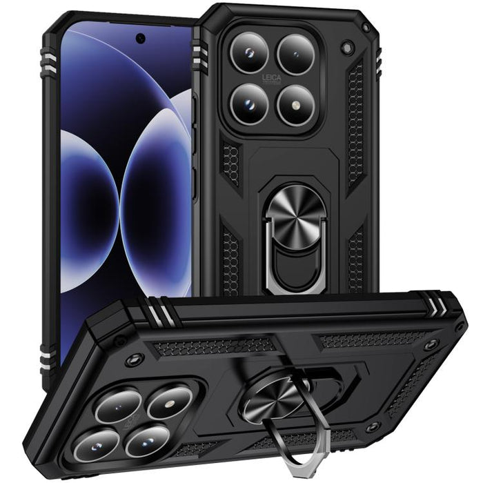 Funda para teléfono de TPU + PC a prueba de golpes con soporte, For Xiaomi 17 Pro Max, For Xiaomi 17 Pro, For Xiaomi 17, For Xiaomi 15 Pro, For Xiaomi 15, For Xiaomi 14T Pro, For Xiaomi 14T